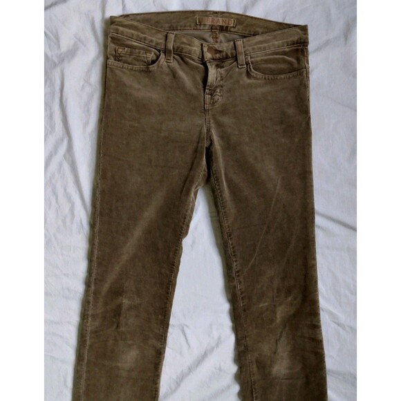 J Brand Corduroy Pants Skinny Leg Brown Retro Casual Women's 28 - Picture 2 of 11